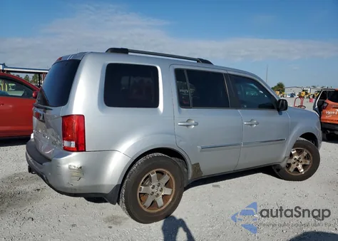 2010 Honda Pilot Touring из США, поврежденный, VIN 5FNYF4H87AB003161
